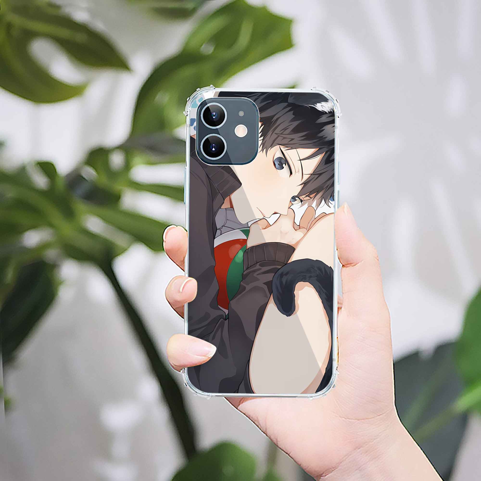（画像用） ハイキュー!! Haikyu!! 【iPhone 12シリーズ対応】透明スマホケース（クリアソフトケース）
